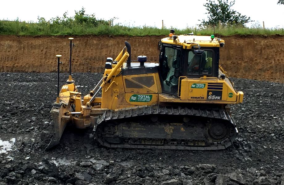 Leica iCON Dual Mast Dozer System – GNSS