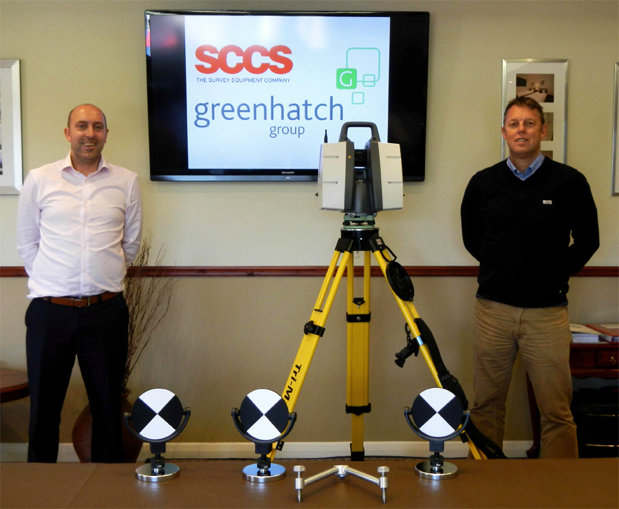 SCCS supply new Leica ScanStation P40 to Greenhatch Group