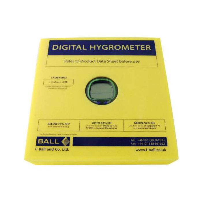 Digital floor store hygrometer