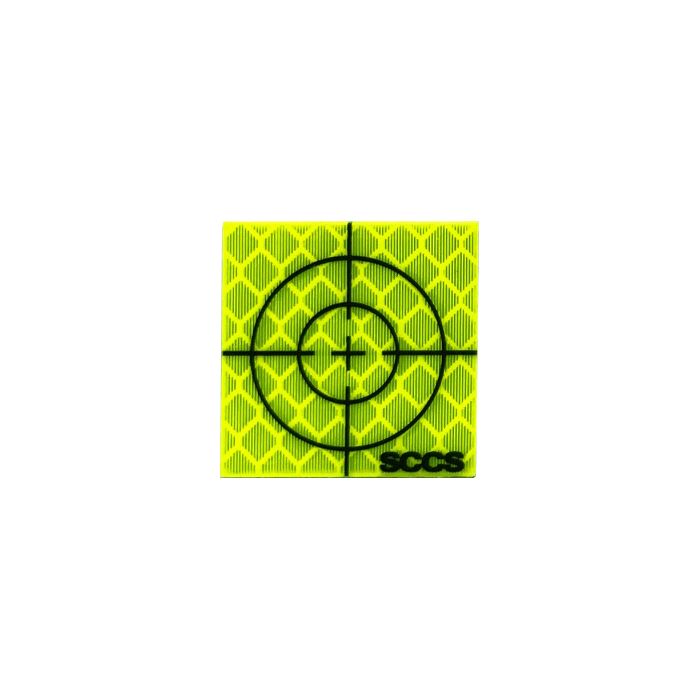 SCCS Yellow Retro Target - Size: 100 x 100mm (each) main product photo