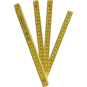 2m Plastic Folding Ruler