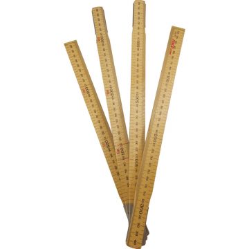 2m Wooden Folding Ruler