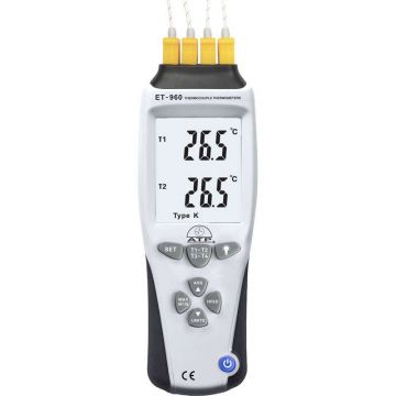 ATP ET-960 4- Input K&J Type Thermometer