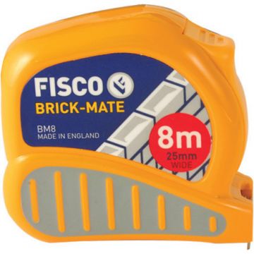 Fisco 8m Brick Mate Tape Measure