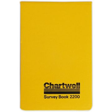 Chartwell Survey Books - Plain leaves 2200 106 x 165mm