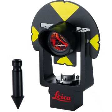 Leica GMP101 Mini Prism Set Mounted in Metal Holder