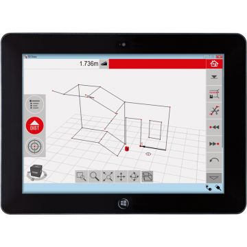 Leica Disto 3D Windows Tablet