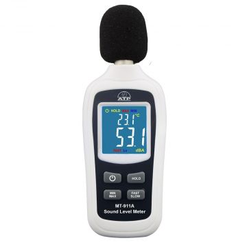 AMT-911A Mini Sound Level Meter with Temperature