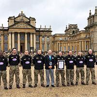 British Army Break Vehicle Pull World Record
