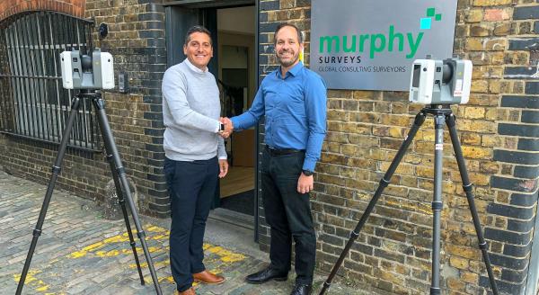 Murphy Surveys become the first surveying company in the UK & Ireland to receive the Leica RTC360 Reality Capture Solution