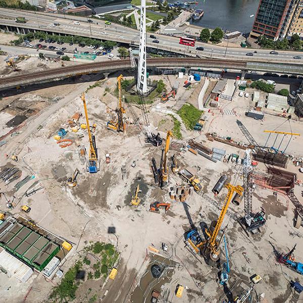 Leica Surveying Technology utilised by RiverLinx on London’s Silvertown Tunnel Project