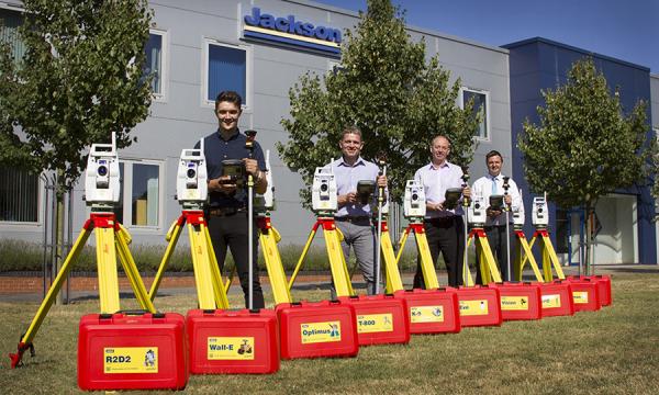 SCCS supply Jackson Civil Engineering with state-of-the-art surveying kit