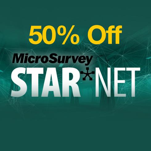 40% off MicroSurvey STAR*NET 9