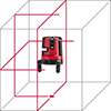 Leica Lino LP42 The most powerful multi line laser for leveling, alignment and layout tasks