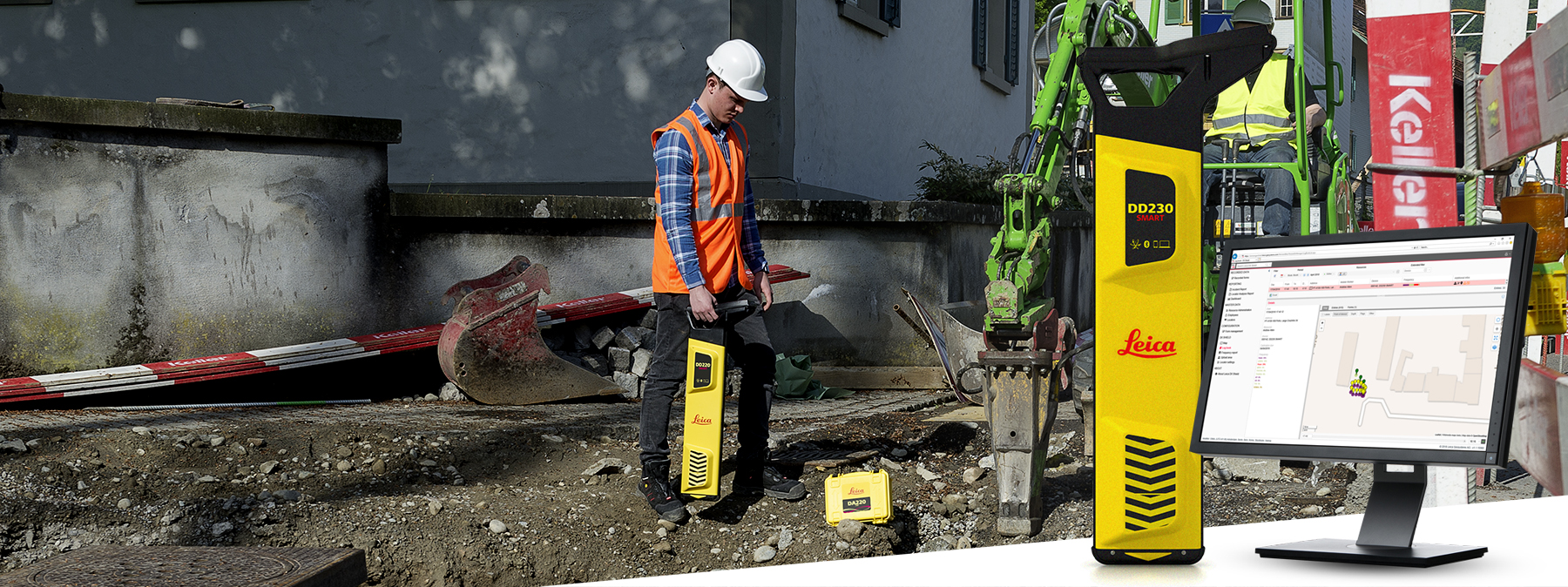 Leica DX Shield and DD SMART Utility Locators