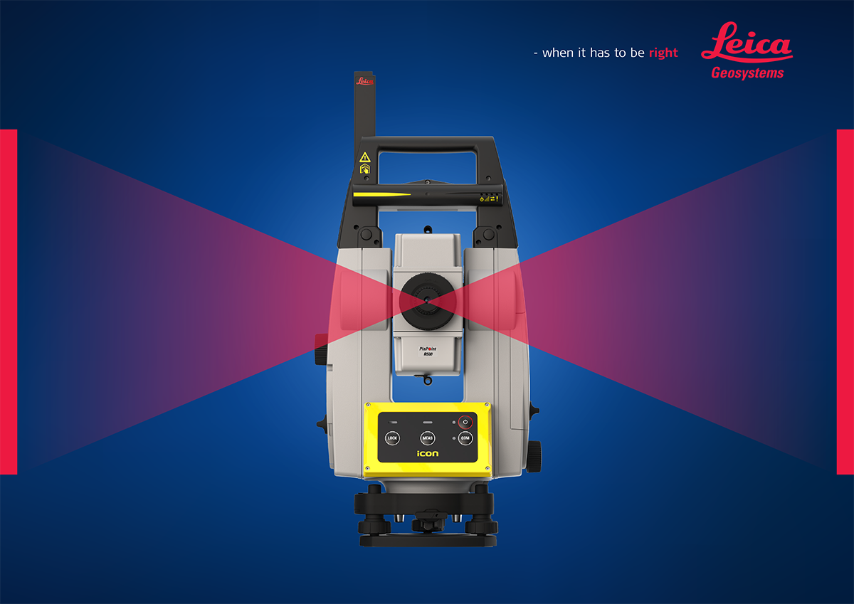 Leica ICON iCR70 Robotic Construction Total Station