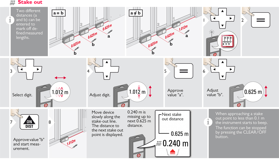 Basic Disto Operations