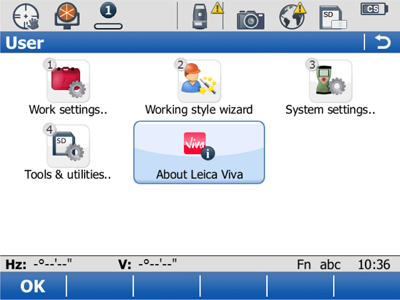 Leica Viva SmartWorx - Firmware Upgrade