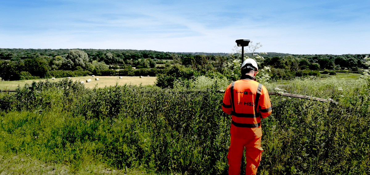 How Multiple RTK GNSS Were Used in Preparation for Earthworks on the HS2 Project