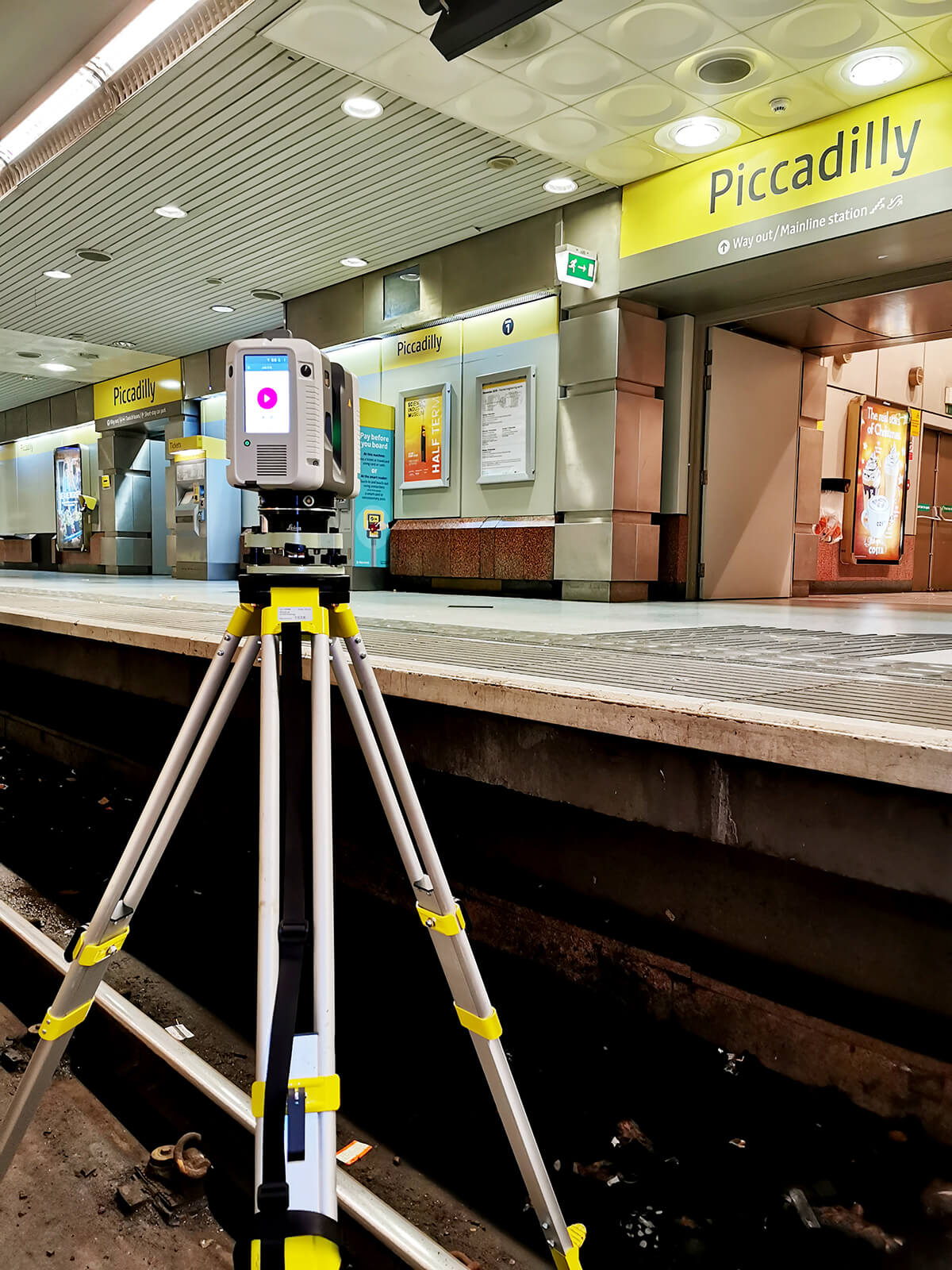 SCANTECH INTERNATIONAL Efficient Scanning of a Metro Station with the Leica RTC360 Laser Scanner